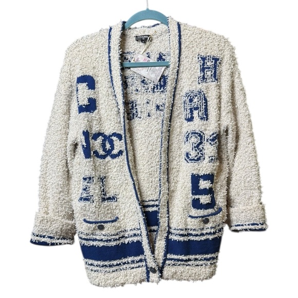 Chanel, Blazer Chanel Blanc taille 36 FR en
Coton - 54969750 - Picture 14 of 15